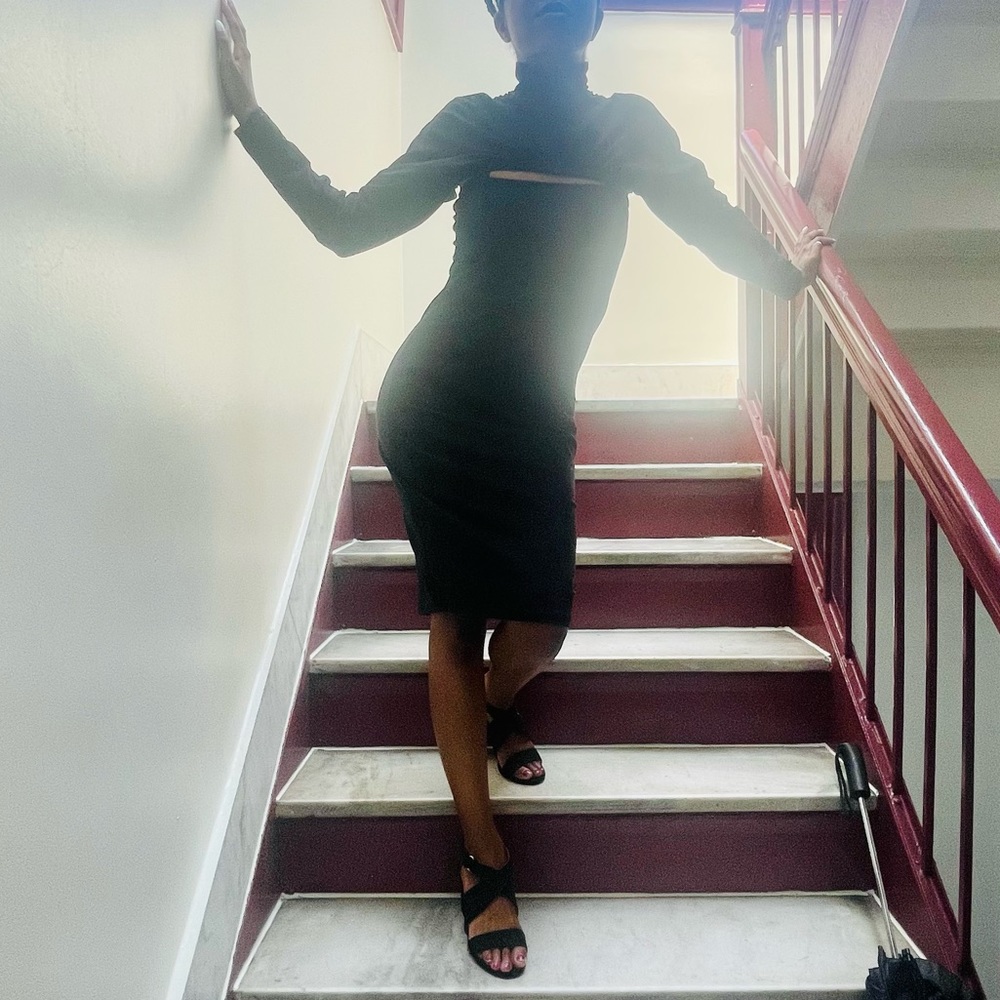 Rebdolls Black Cocktail Dress Set